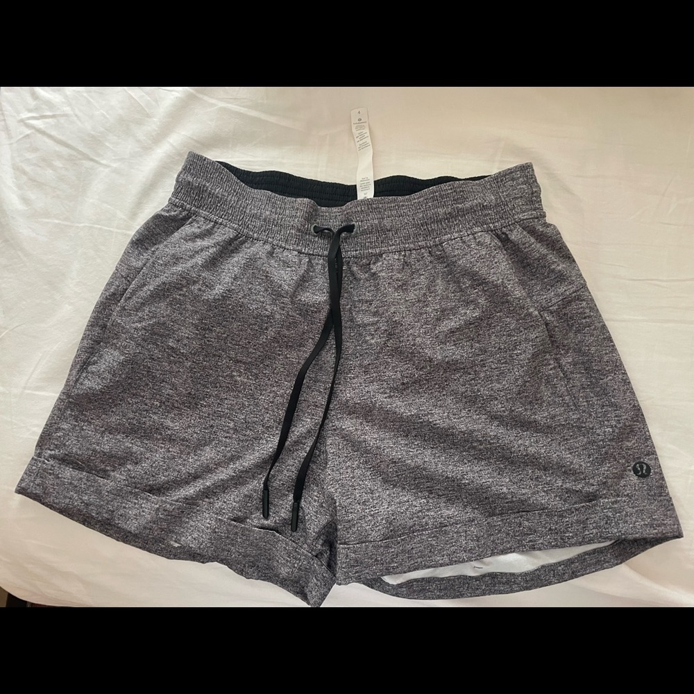 Rare Lulu lemon Charcoal shorts